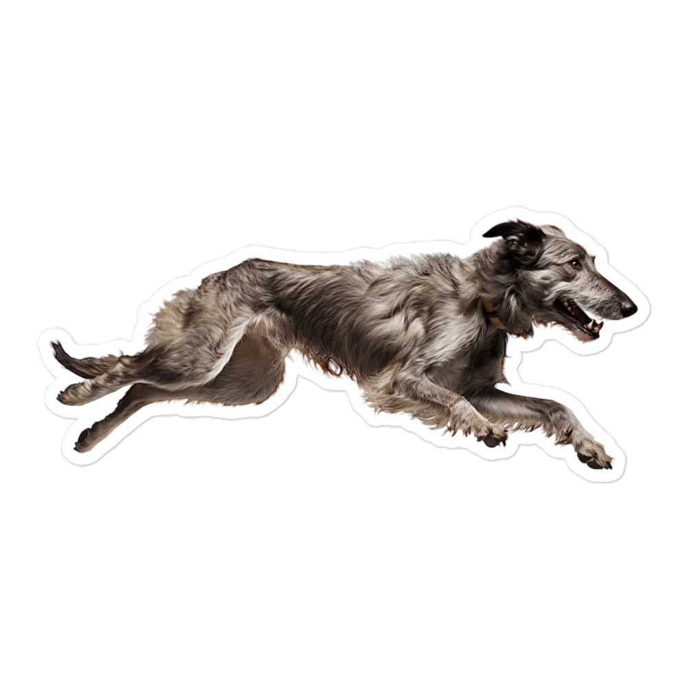 Scottish Deerhound Sticker - Stickerfy.ai