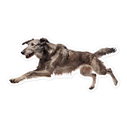 Scottish Deerhound Sticker - Stickerfy.ai