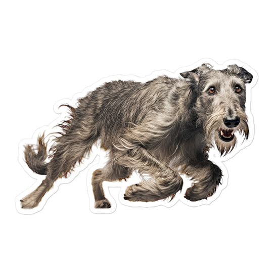 Scottish Deerhound Sticker - Stickerfy.ai