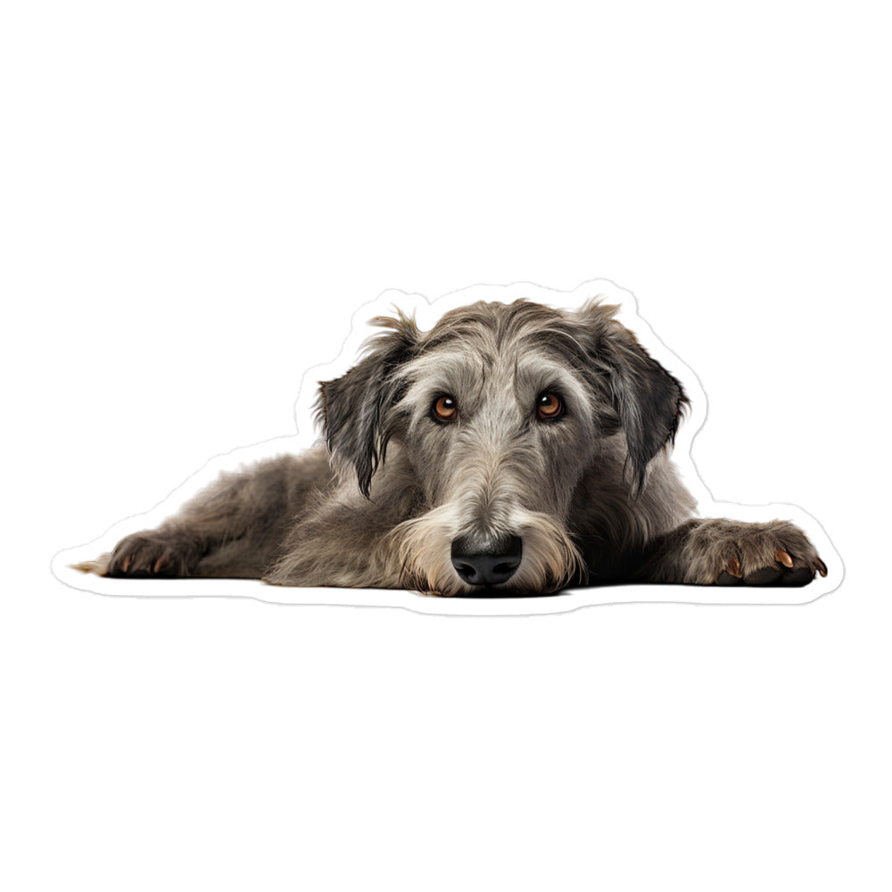 Scottish Deerhound Sticker - Stickerfy.ai
