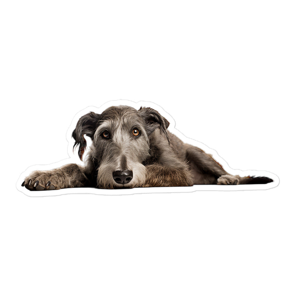 Scottish Deerhound Sticker - Stickerfy.ai