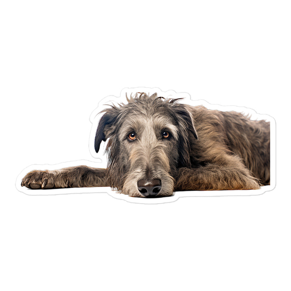 Scottish Deerhound Sticker - Stickerfy.ai