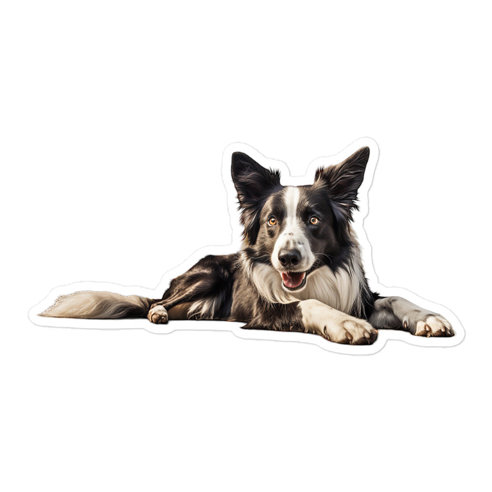 Border Collie Sticker - Stickerfy.ai
