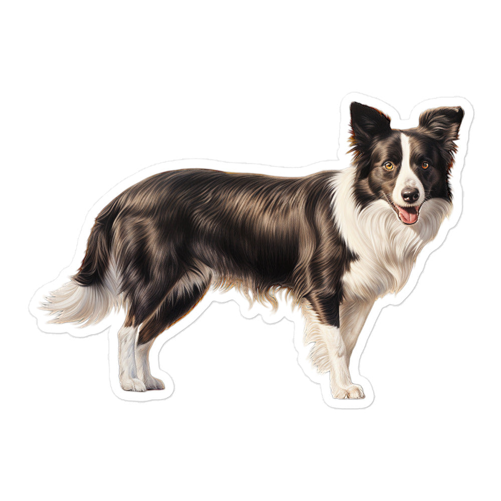 Border Collie Sticker - Stickerfy.ai