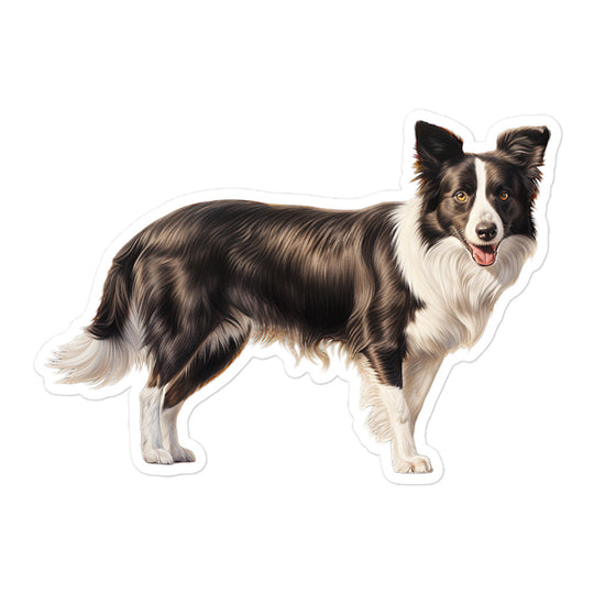 Border Collie Sticker - Stickerfy.ai