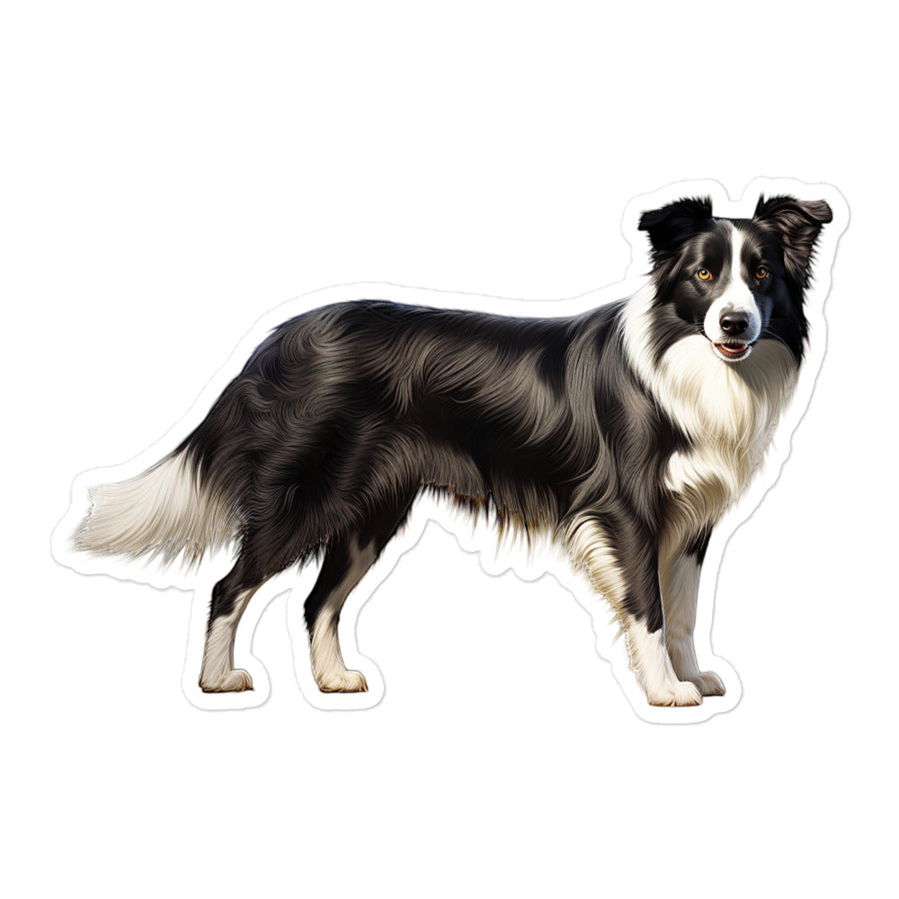 Border Collie Sticker - Stickerfy.ai