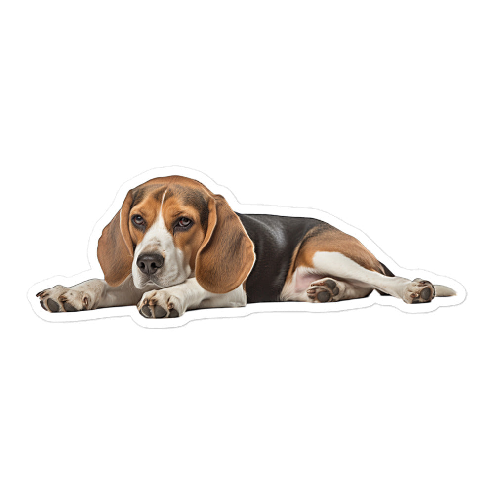 Beagle Sticker - Stickerfy.ai