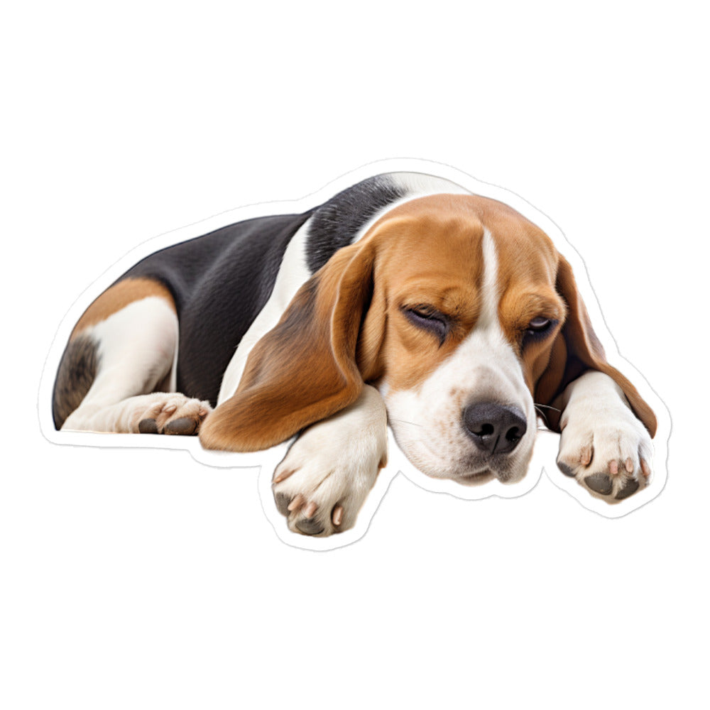 Beagle Sticker - Stickerfy.ai