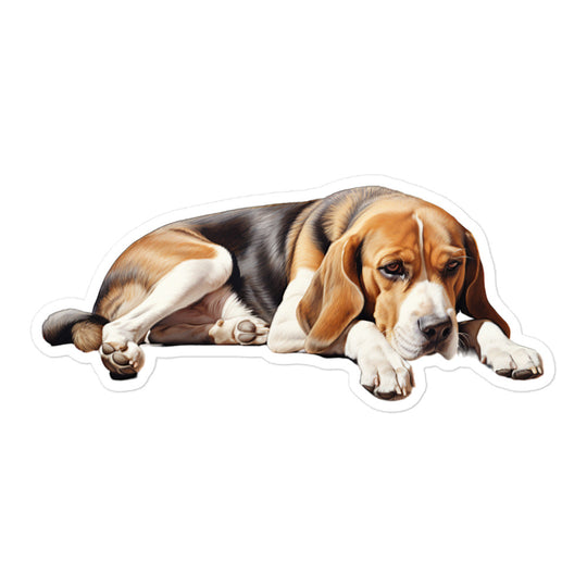 Beagle Sticker - Stickerfy.ai