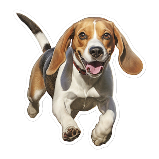Beagle Sticker - Stickerfy.ai
