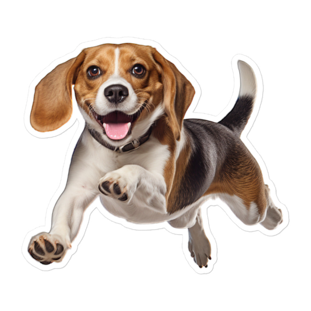 Beagle Sticker - Stickerfy.ai