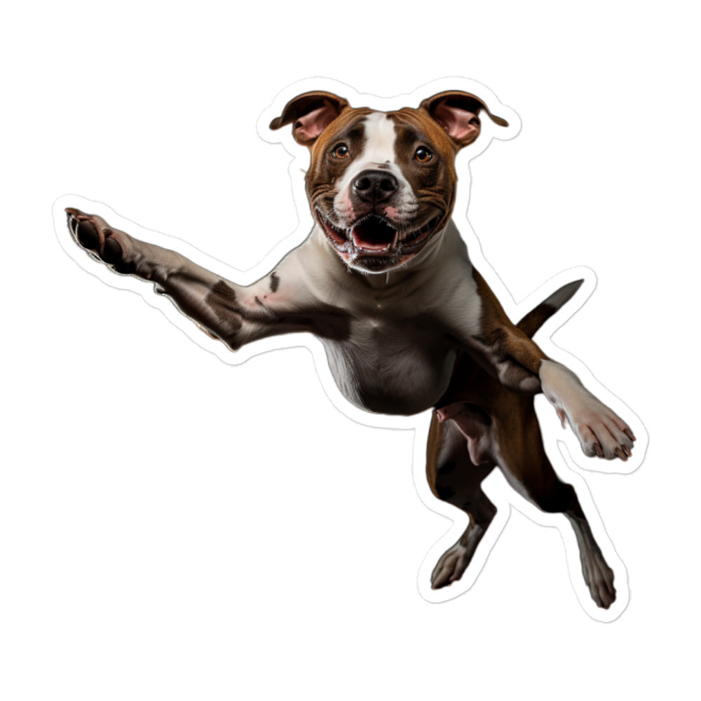 American Staffordshire Terrier Sticker - Stickerfy.ai