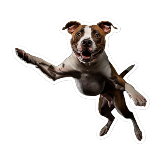 American Staffordshire Terrier Sticker - Stickerfy.ai