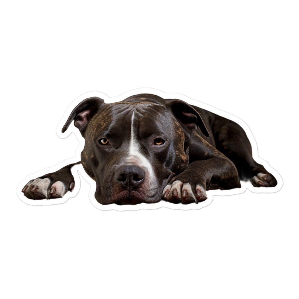 American Staffordshire Terrier Sticker - Stickerfy.ai