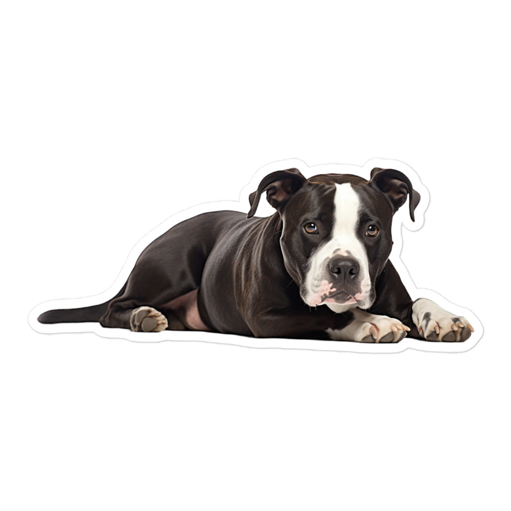 American Staffordshire Terrier Sticker - Stickerfy.ai