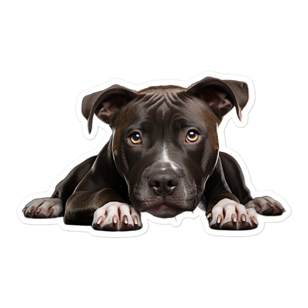 American Staffordshire Terrier Sticker - Stickerfy.ai