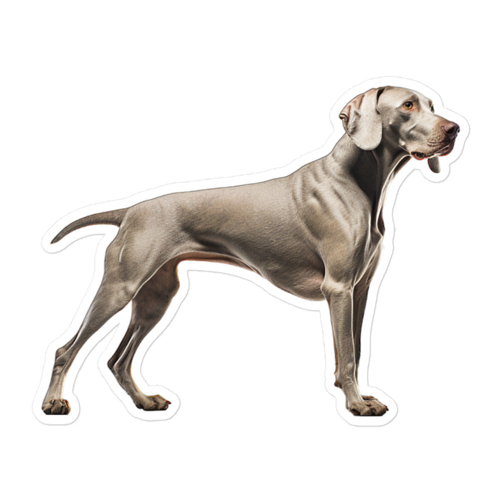Weimaraner Sticker - Stickerfy.ai