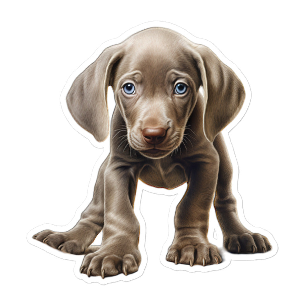 Weimaraner Sticker - Stickerfy.ai