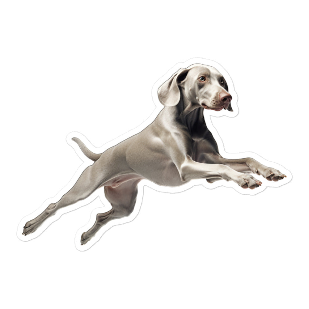 Weimaraner Sticker - Stickerfy.ai