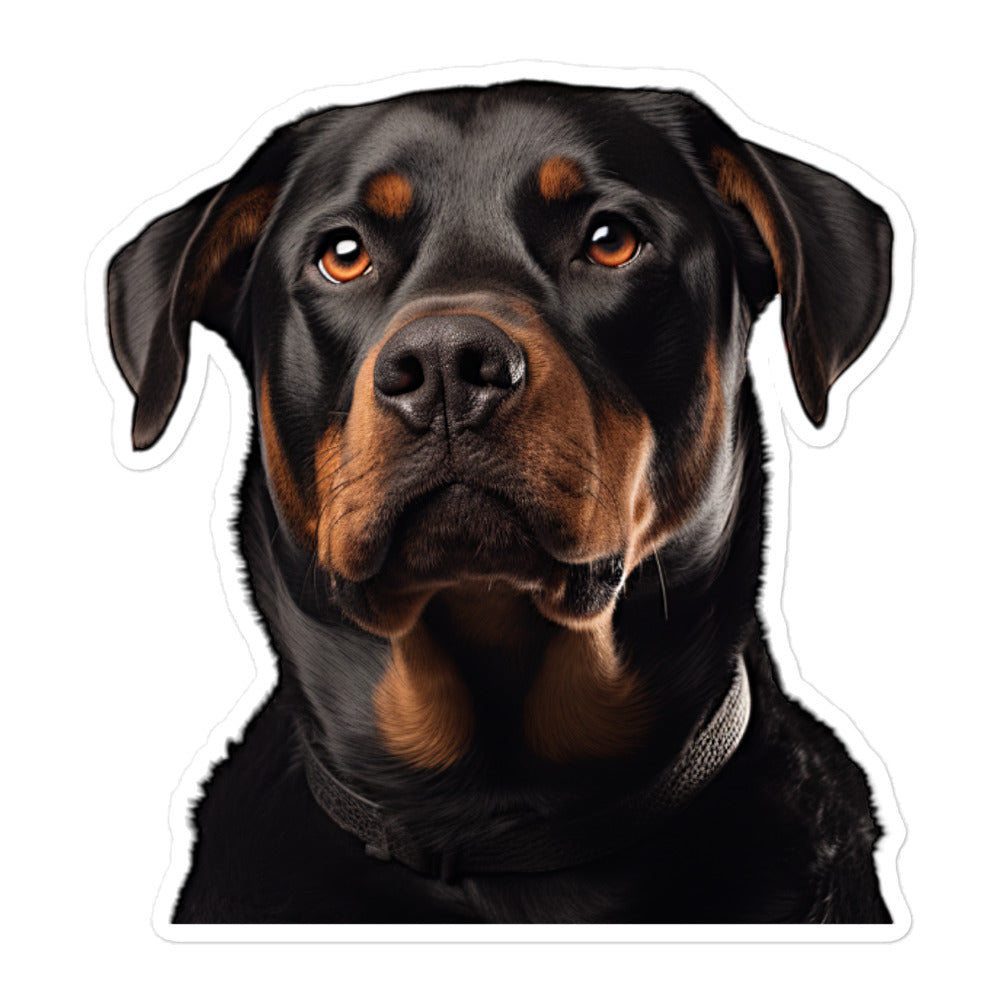 Rottweiler Sticker - Stickerfy.ai