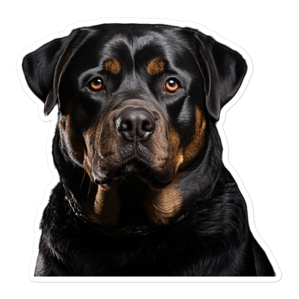 Rottweiler Sticker - Stickerfy.ai