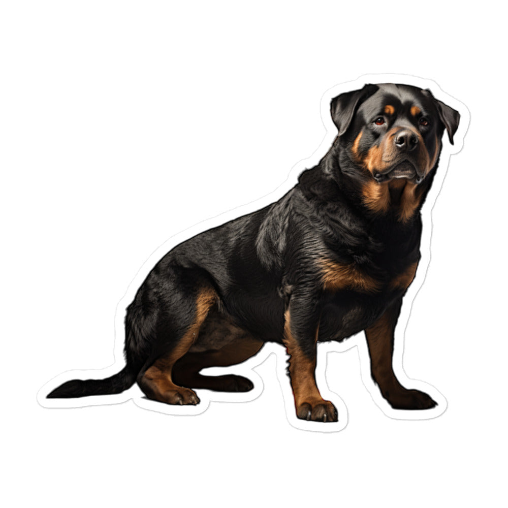 Rottweiler Sticker - Stickerfy.ai