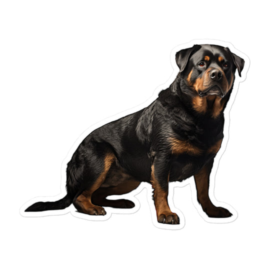 Rottweiler Sticker - Stickerfy.ai