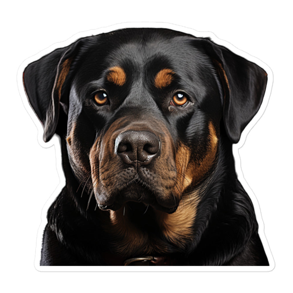 Rottweiler Sticker - Stickerfy.ai