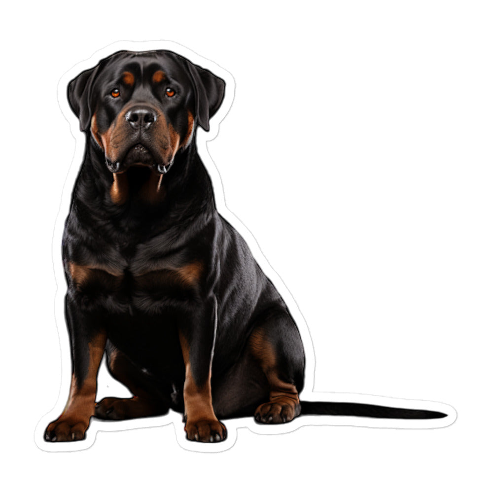 Rottweiler Sticker - Stickerfy.ai