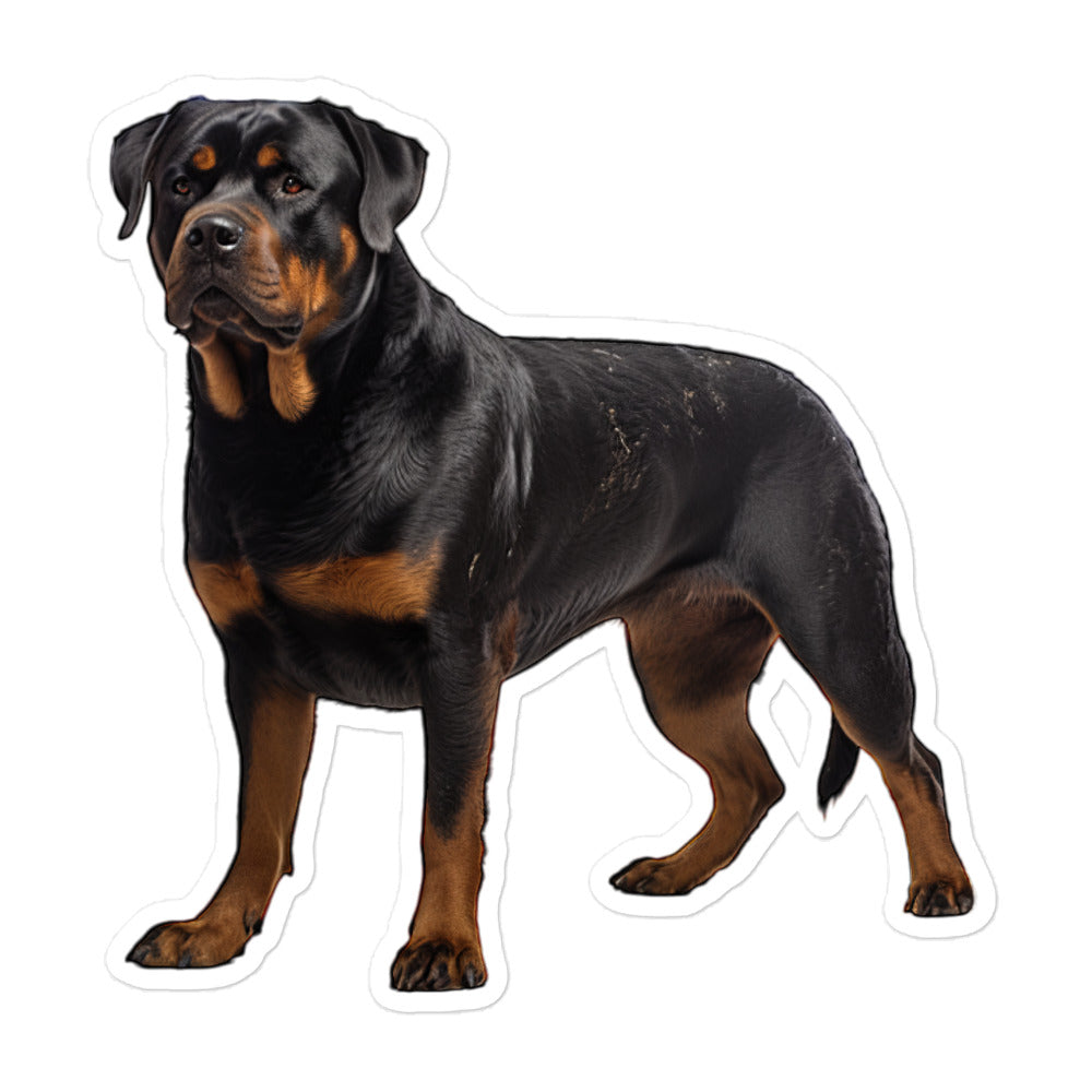 Rottweiler Sticker - Stickerfy.ai