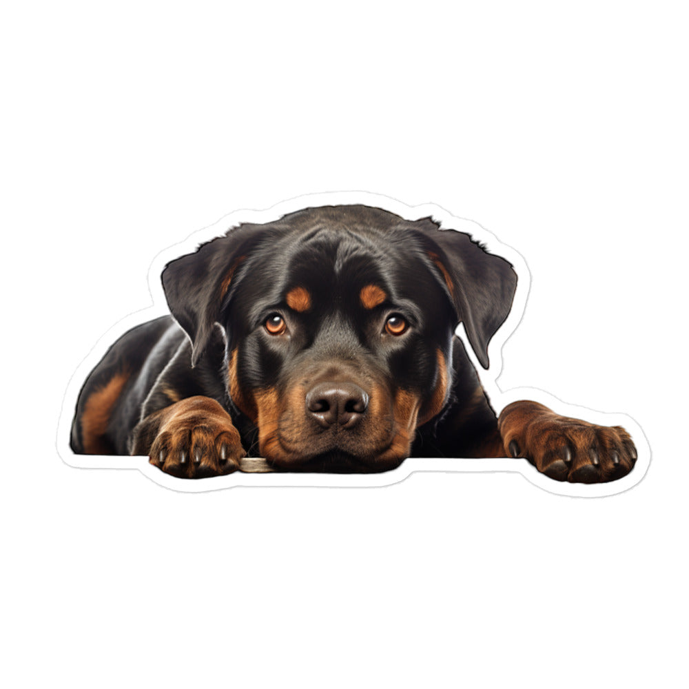 Rottweiler Sticker - Stickerfy.ai