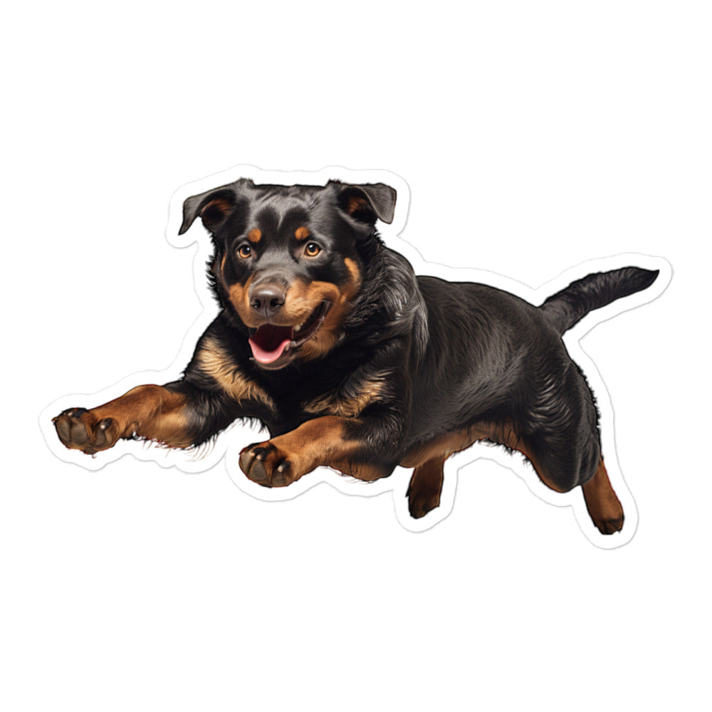 Rottweiler Sticker - Stickerfy.ai