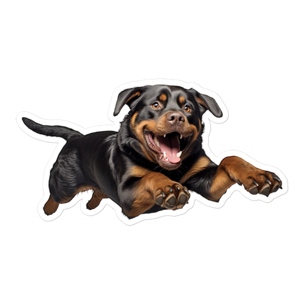 Rottweiler Sticker - Stickerfy.ai