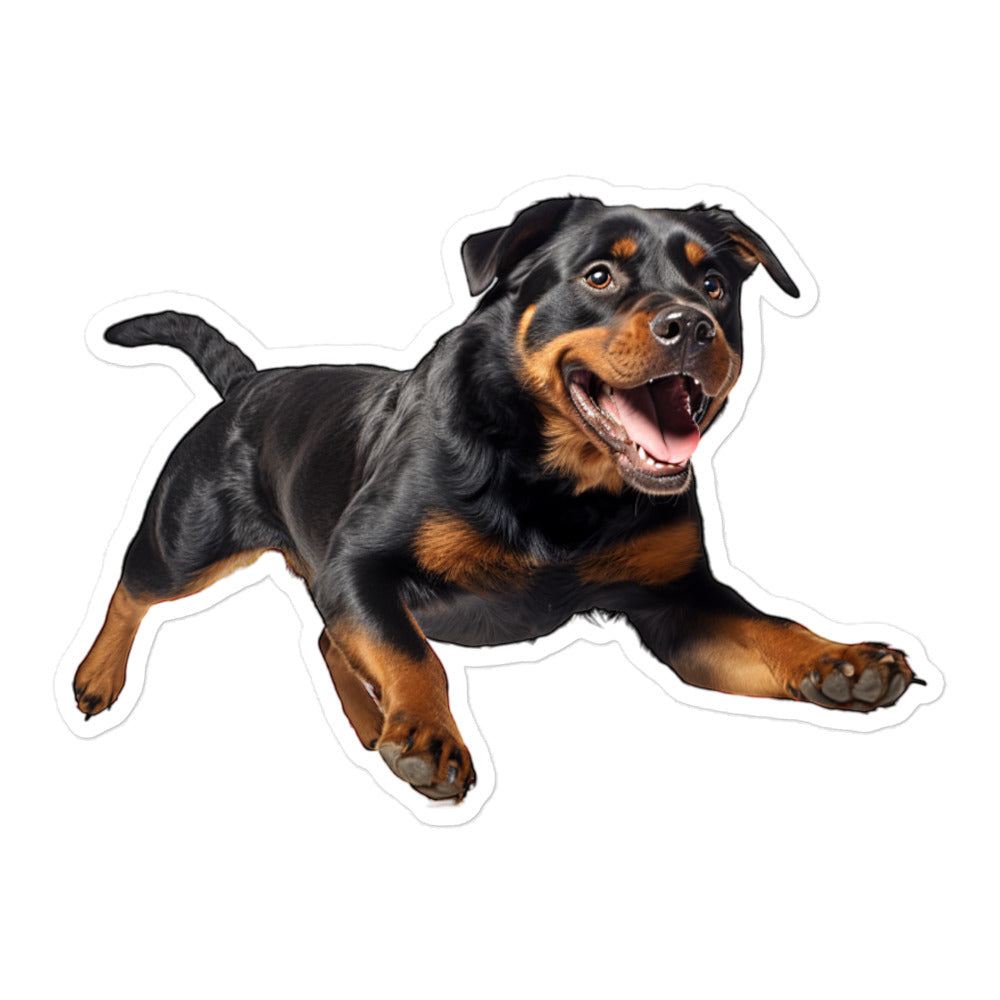 Rottweiler Sticker - Stickerfy.ai