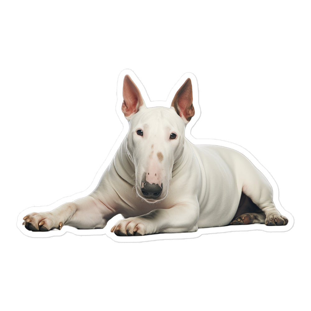 Bull Terrier Sticker - Stickerfy.ai