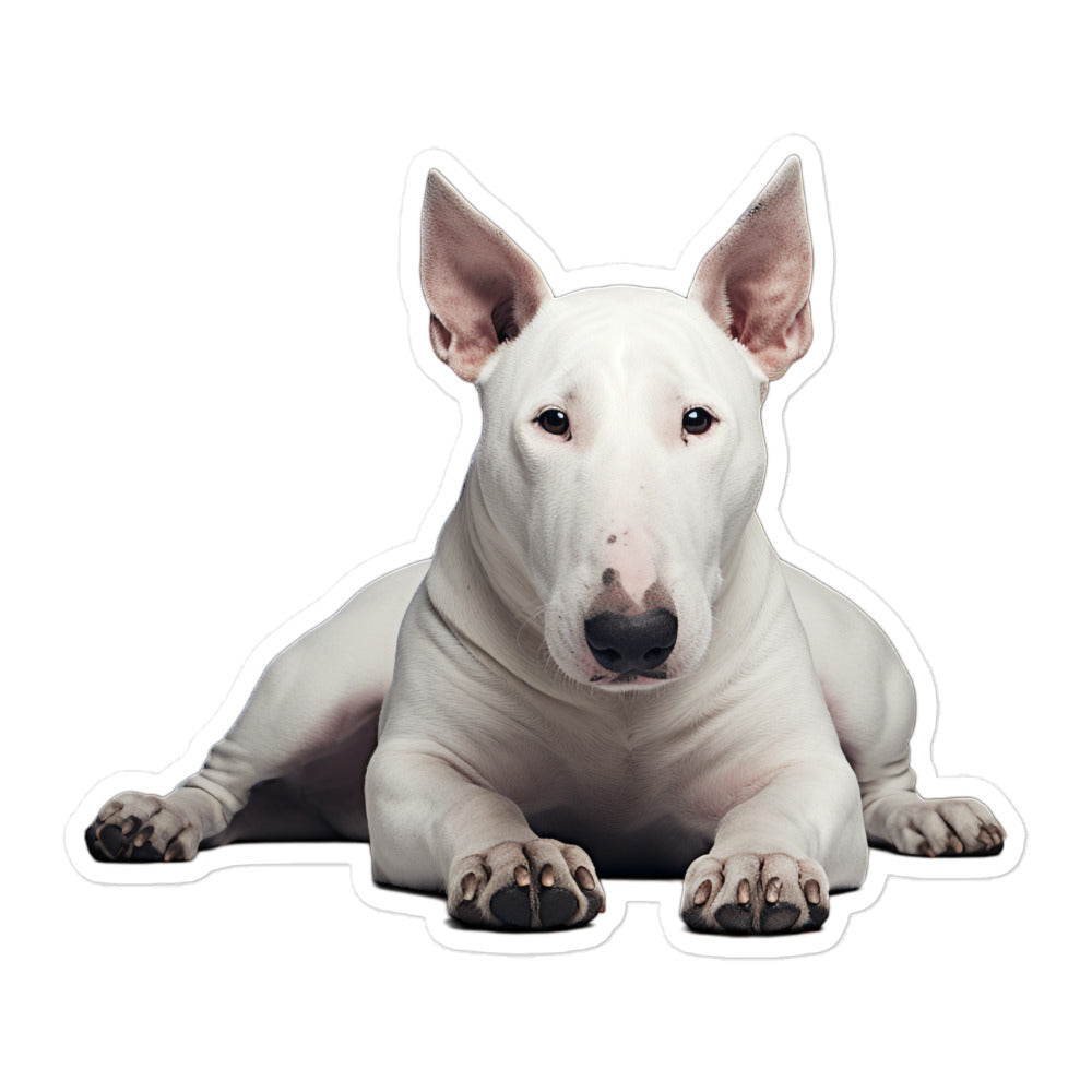 Bull Terrier Sticker - Stickerfy.ai