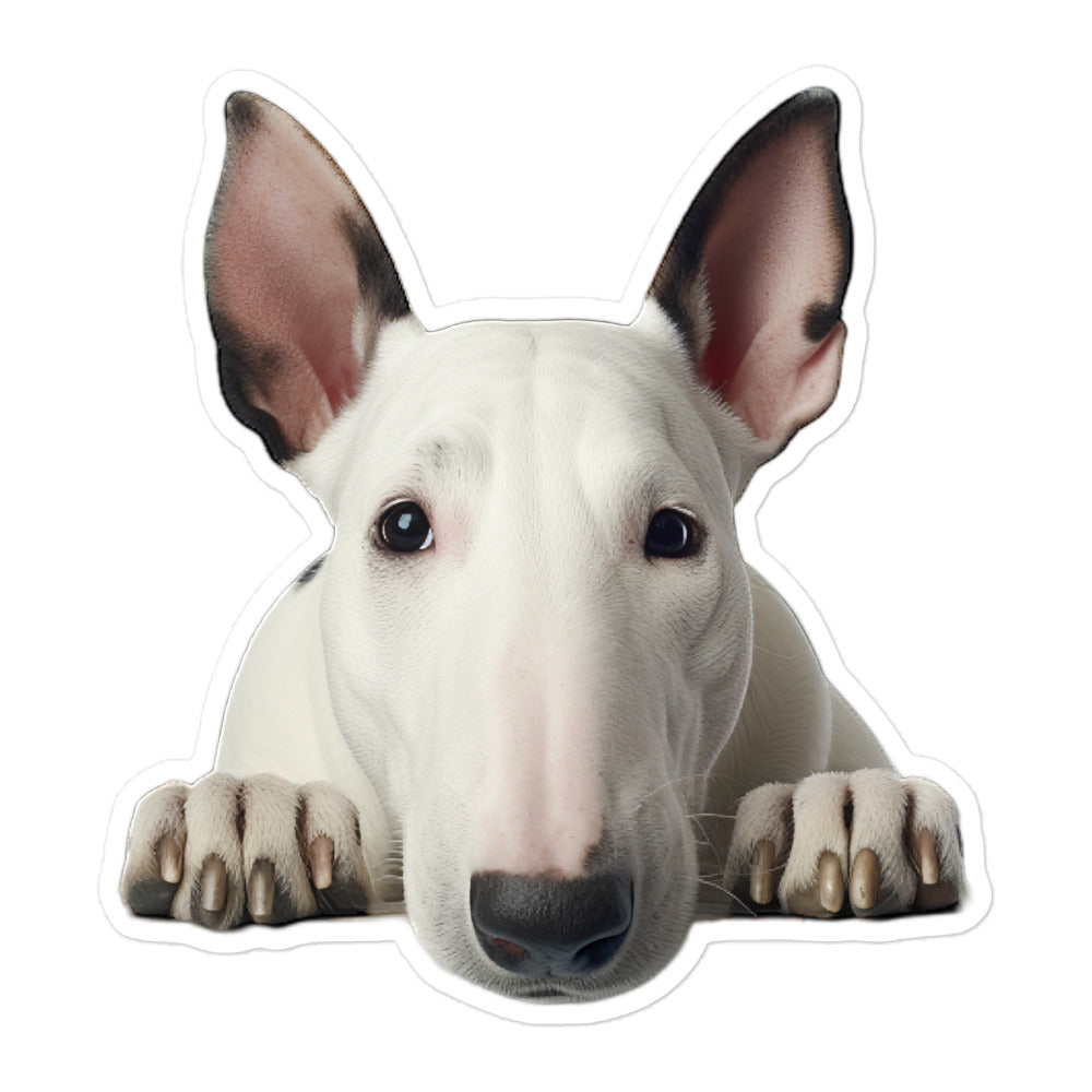 Bull Terrier Sticker - Stickerfy.ai