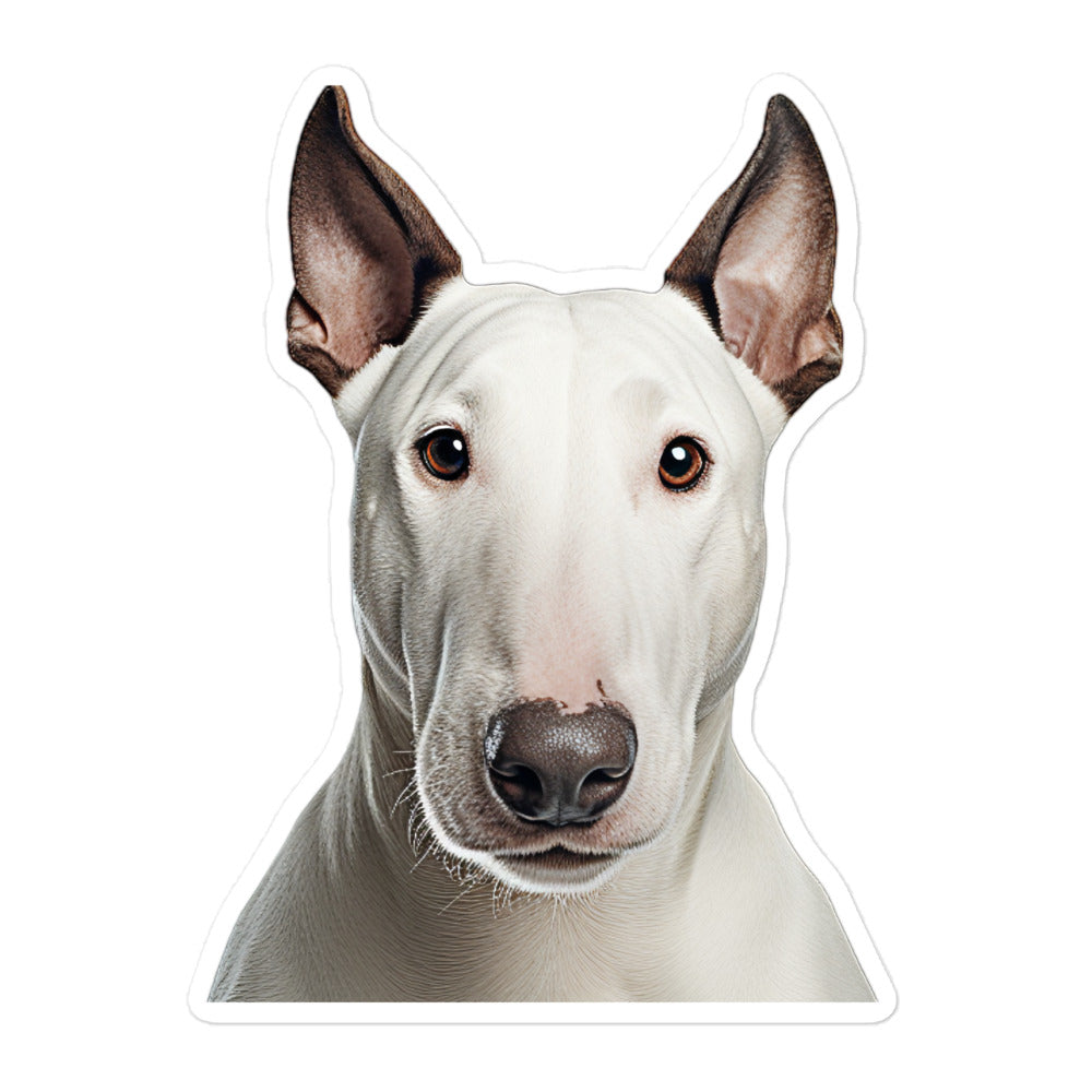 Bull Terrier Sticker - Stickerfy.ai