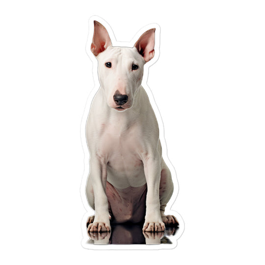 Bull Terrier Sticker - Stickerfy.ai