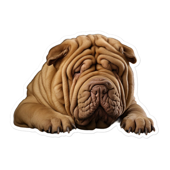 Shar Pei Sticker - Stickerfy.ai