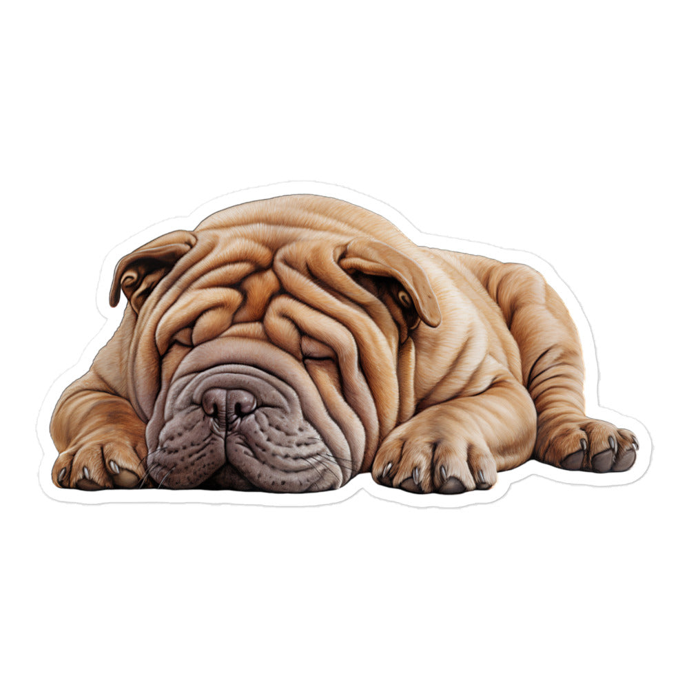Shar Pei Sticker - Stickerfy.ai