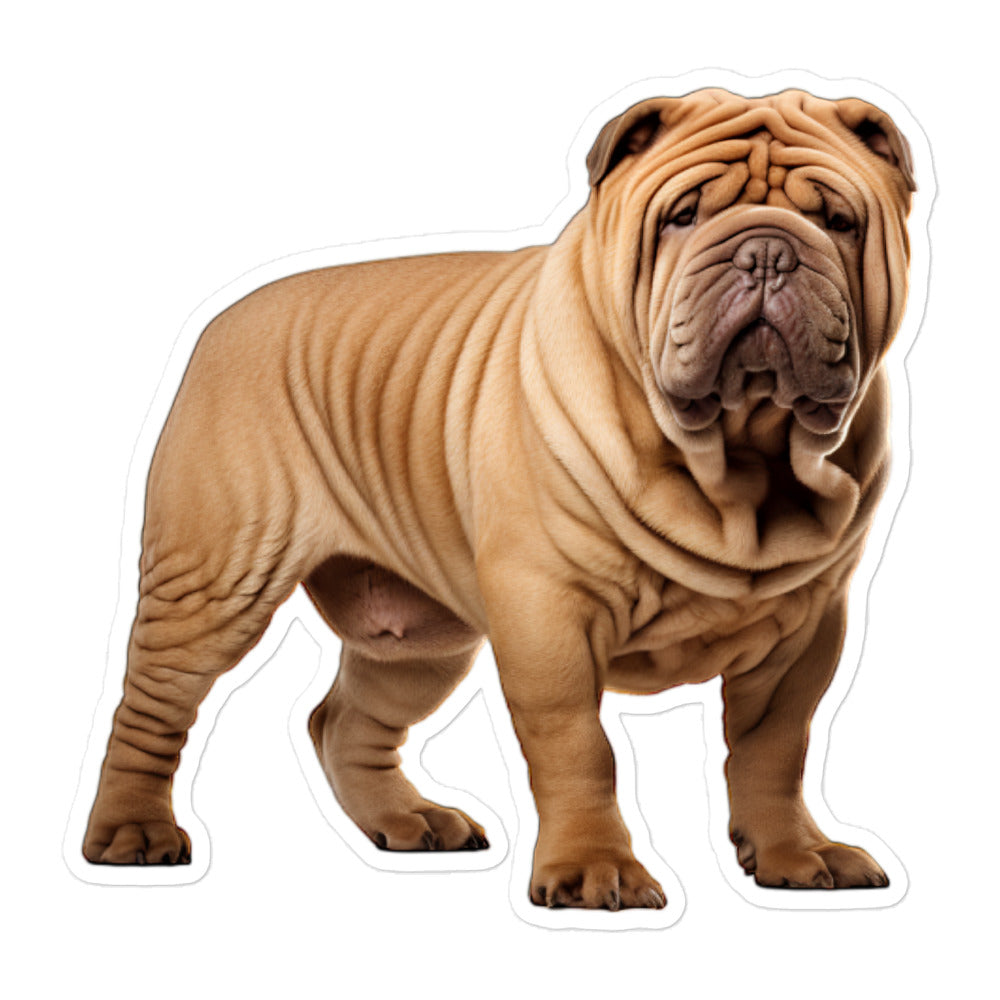 Shar Pei Sticker - Stickerfy.ai
