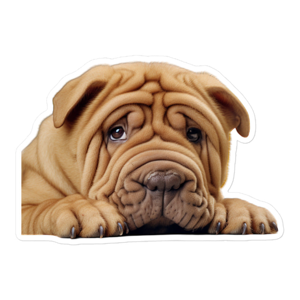 Shar Pei Sticker - Stickerfy.ai