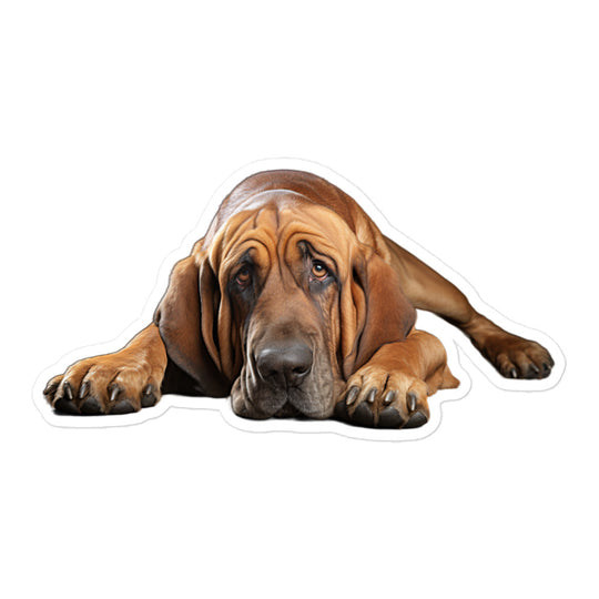 Bloodhound Sticker - Stickerfy.ai