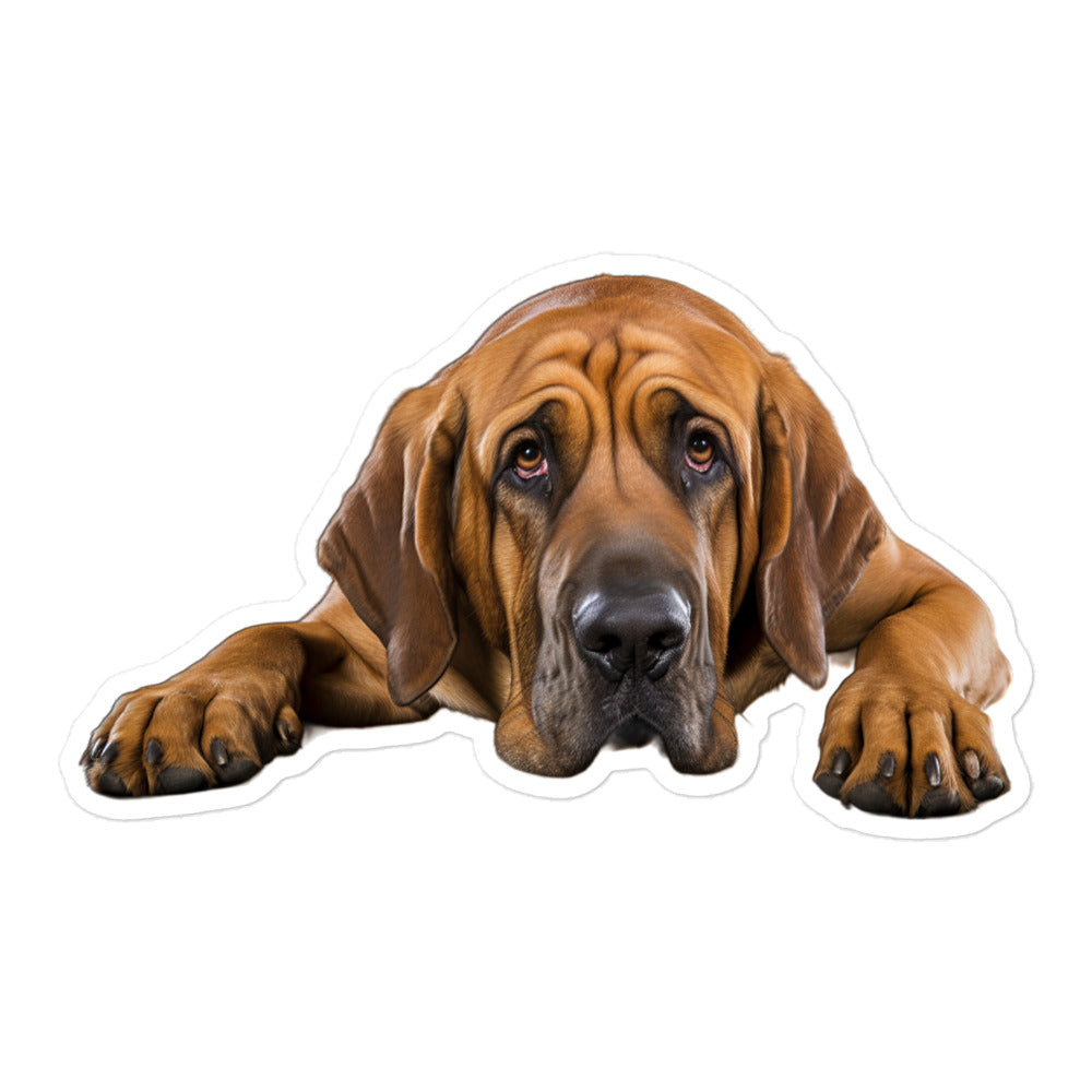 Bloodhound Sticker - Stickerfy.ai