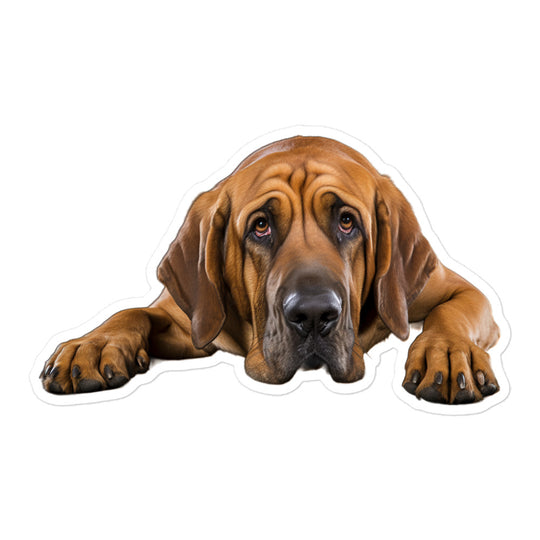 Bloodhound Sticker - Stickerfy.ai