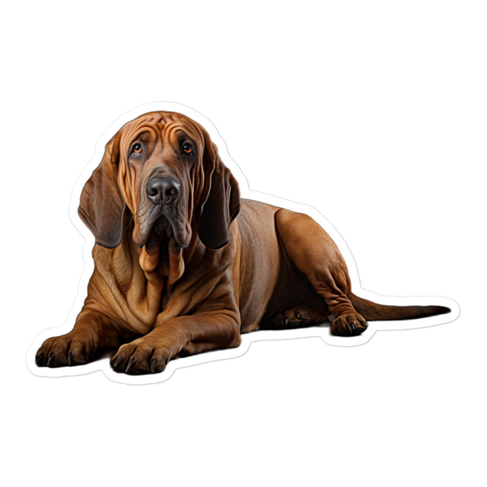 Bloodhound Sticker - Stickerfy.ai