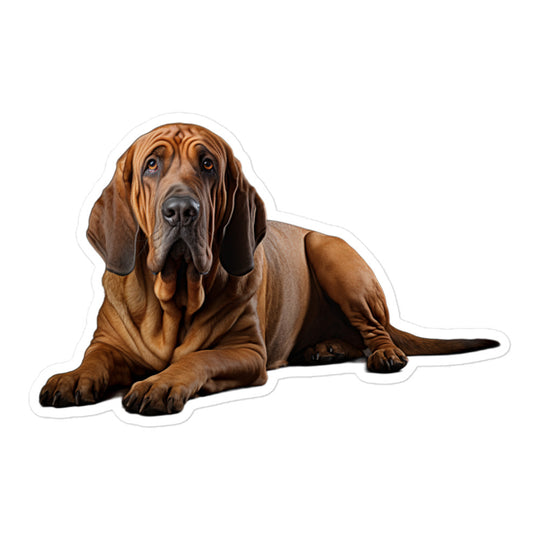Bloodhound Sticker - Stickerfy.ai