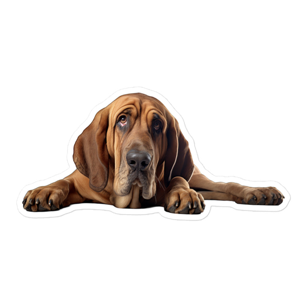 Bloodhound Sticker - Stickerfy.ai