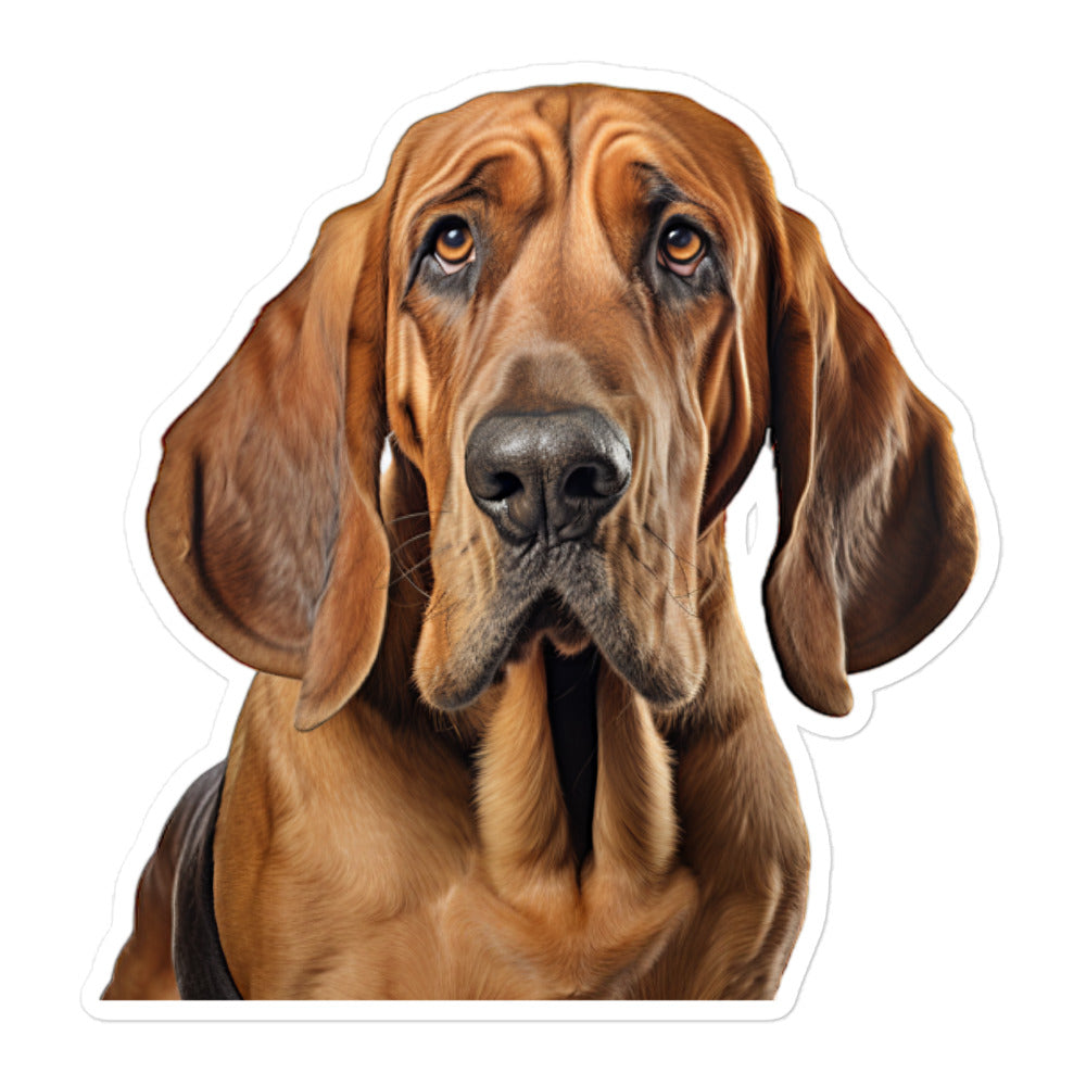 Bloodhound Sticker - Stickerfy.ai